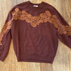 Chloe Cashmere Sweater Size Medium